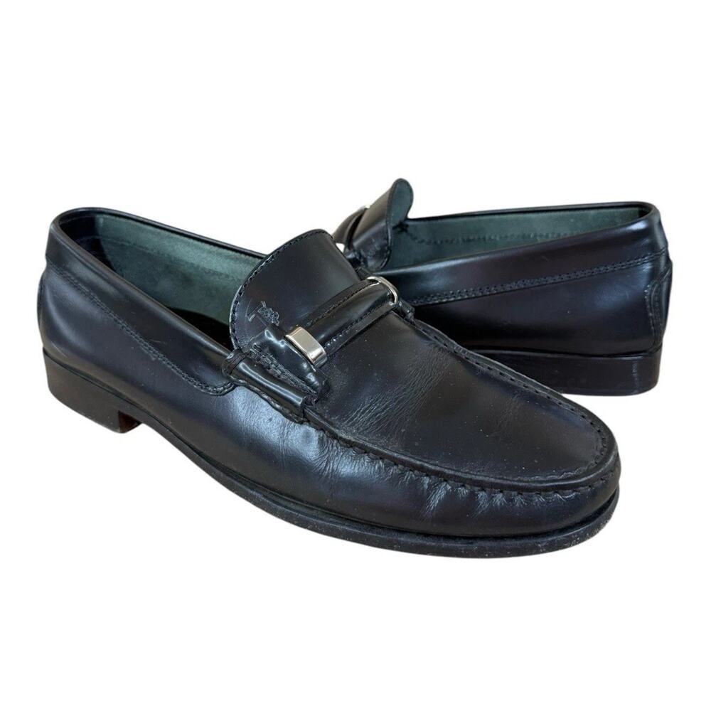 Tod’s Black Leather Bit Loafers Size 6.5 | Classic Italian Slip-On Shoes
